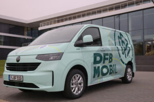 Handover of DFB Mobils after DFB Bundestag 2025